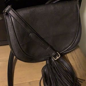 Calvin Klein tassel detail saddlebag